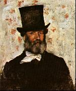 Edgar Degas Leopold Levert oil painting